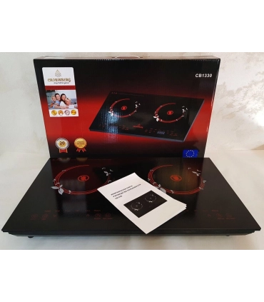 Двокомфорочна індукційна плита 2000W Crownberg CB-1328 оптом, Crownberg , 43,00 $