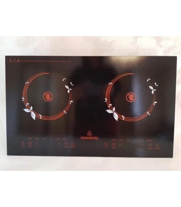 Двокомфорочна індукційна плита 2000W Crownberg CB-1328 оптом, Crownberg , 43,00 $