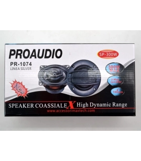 Автомобильные колонки в дверь маленькие PROAUDIO PR-1074 300W оптом, PROAUDIO , 8,00 $
