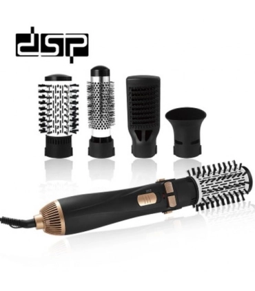 Фен гребінець випрямляч DSP 4 в 1, що обертається E50001 оптом, DSP , 21,00 $