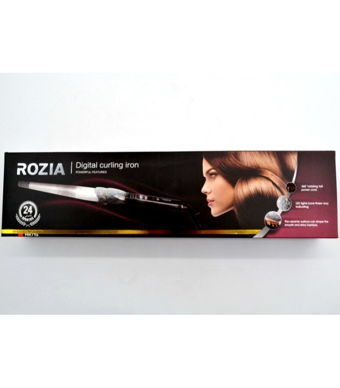 Конусна плойка для волосся Rozia HR-715 купити оптом Одеса 7 км