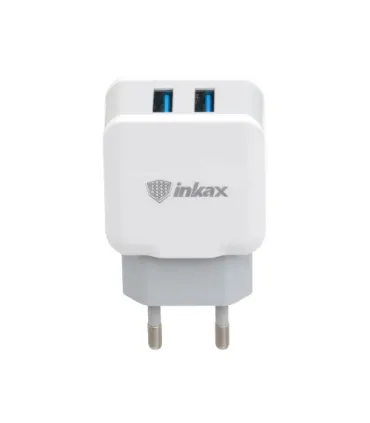 Сетевое зарядное устройство Inkax CD 35 на 2 USB оптом, Inkax , 2,80 $