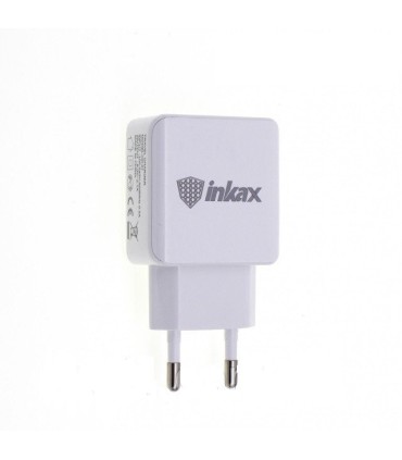 Мережевий зарядний пристрій Inkax CD 35 на 2 USB купити оптом