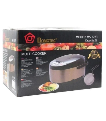 Мультиварка фритюрница 5л, 11 программ, 900Вт Domotec MS-7723 оптом, Domotec , 22,00 $