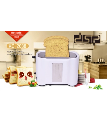 Тостер 750 Вт на 2 ломтика DSP KC2038 оптом, DSP , 13,50 $
